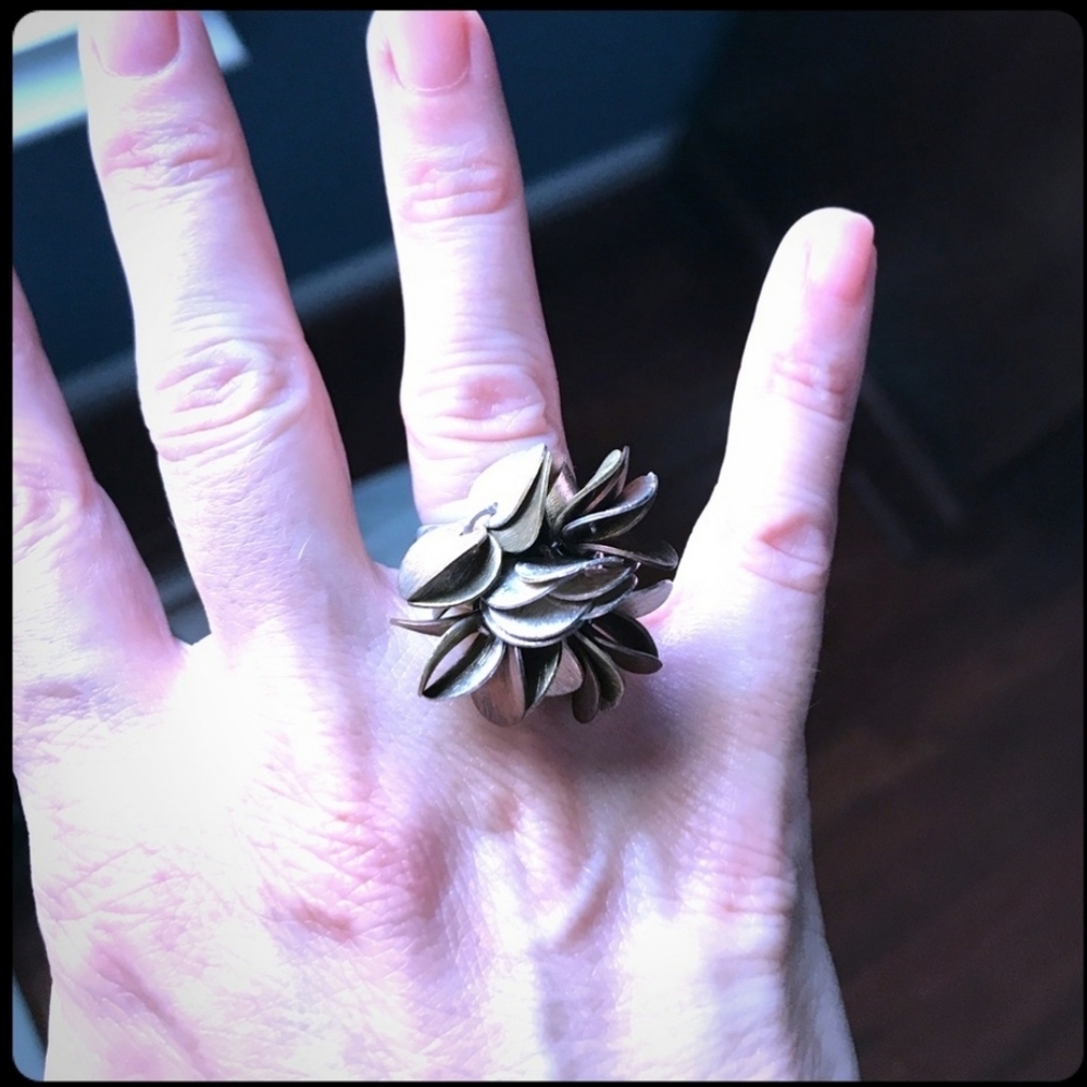 Silpada Sterling coin ring